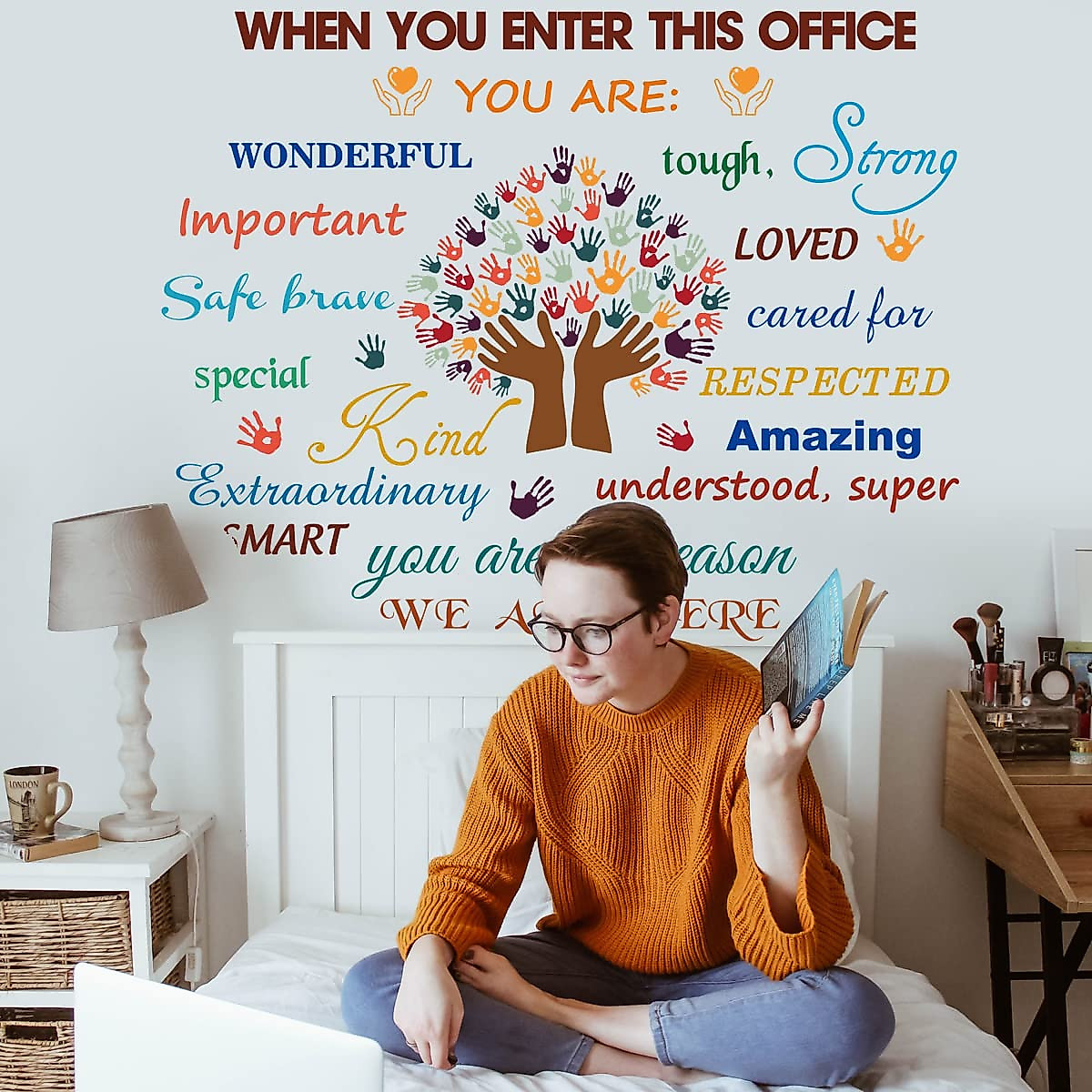 Inspirational Office Wall Stickers Decor - Motivational Quotes
