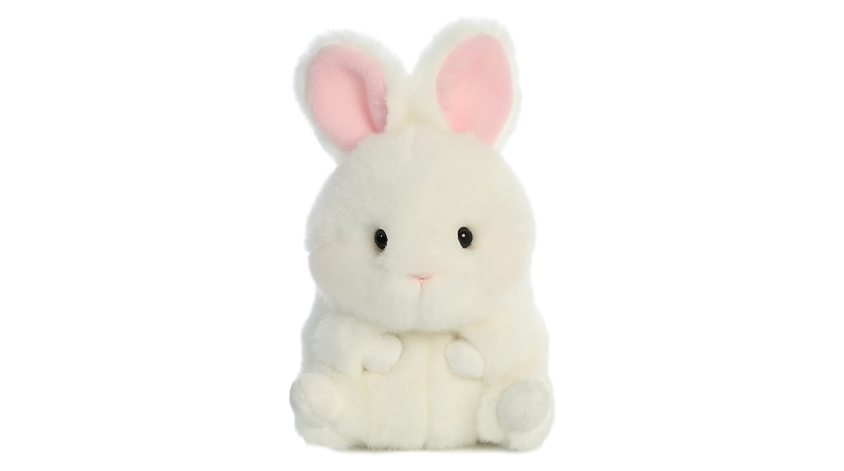 Aurora Round Rolly Pet Bunny - Adorable Plush Toy