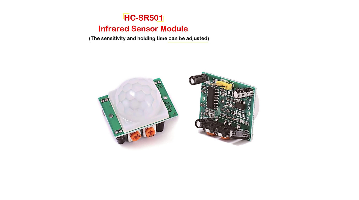 Geekstory HC-SR501 PIR Motion Sensor - Pack of 5