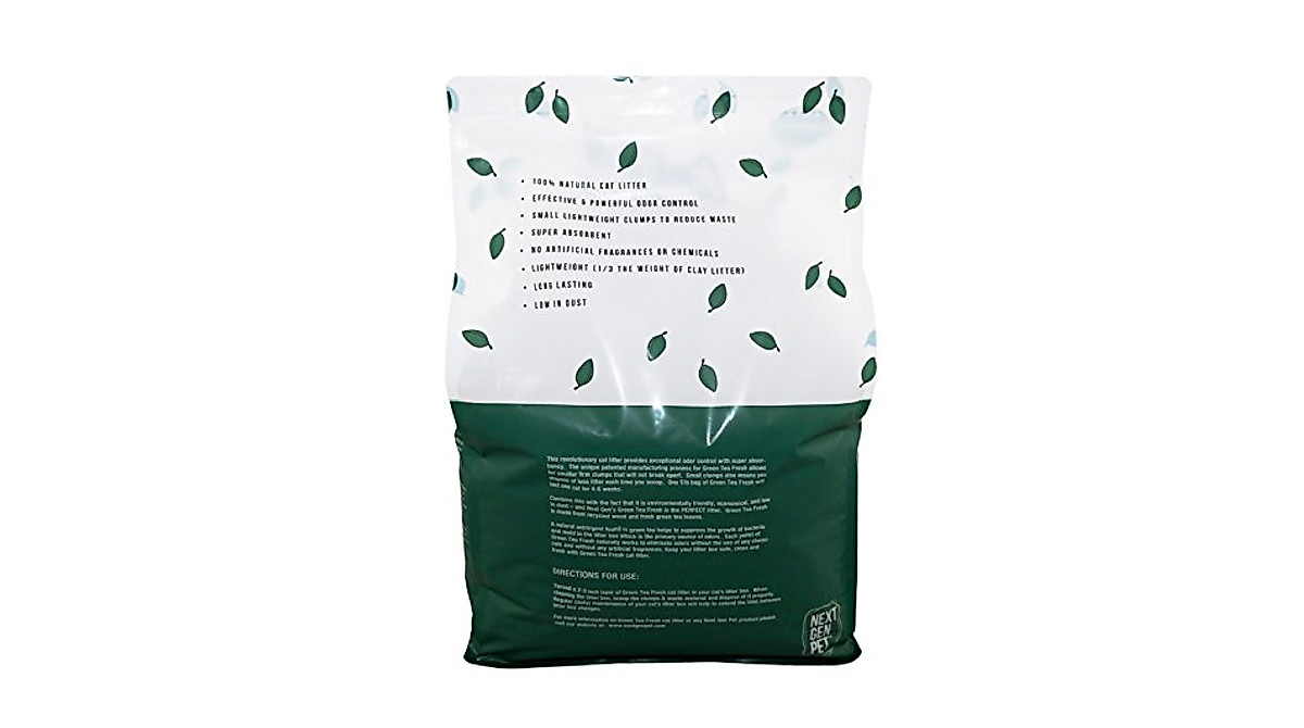 Next Gen Pet Green Tea Cat Litter - Fresh & Natural