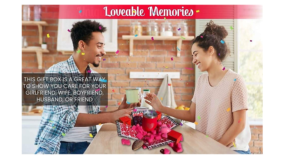 Surprise Exploding Heart Box - Unique Gift for Mother's Day