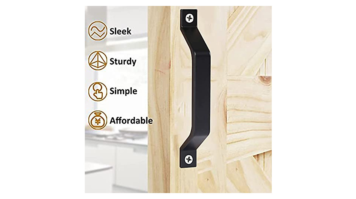 NNAA Sliding Barn Door Handle - Easy Installation & Durable