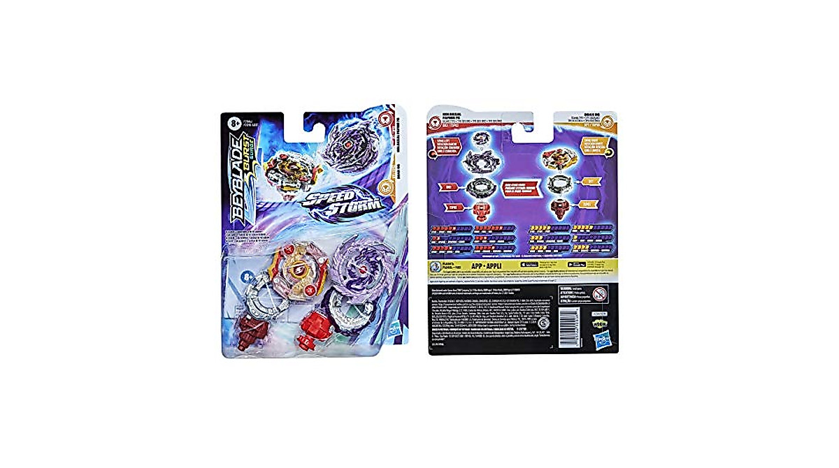 Beyblade Burst Surge, Toupie De Compétition Speedstorm Brave Roktavor R6 Spinning Top Single Pack Battling Game Top Toy For Kids Beyblade Burst Surge, Toupie De Compétition Speedstorm Brave Roktavor R6 Spinning Top Single Pack Battling Game Top Toy For Kids