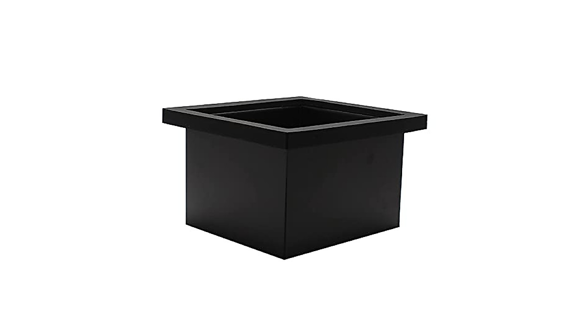 DIBTSA Coffee Knock Box Chute - Durable Stainless Steel Waste Solution
