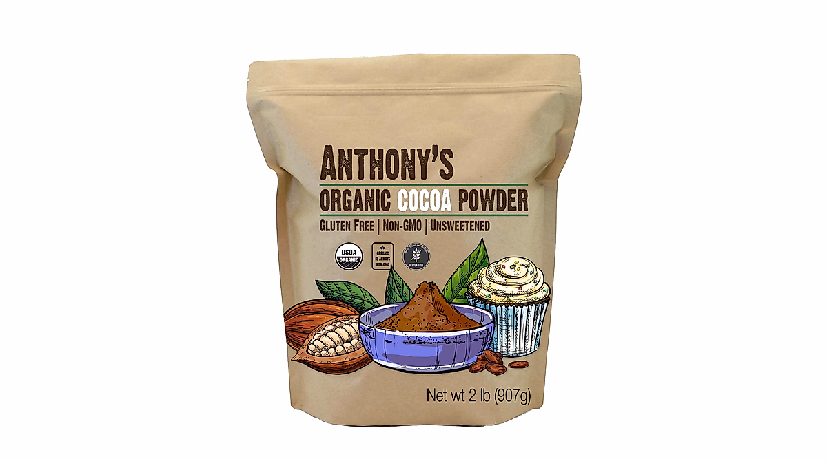 Anthony's Organic Cocoa Powder - 2 lb Gluten Free