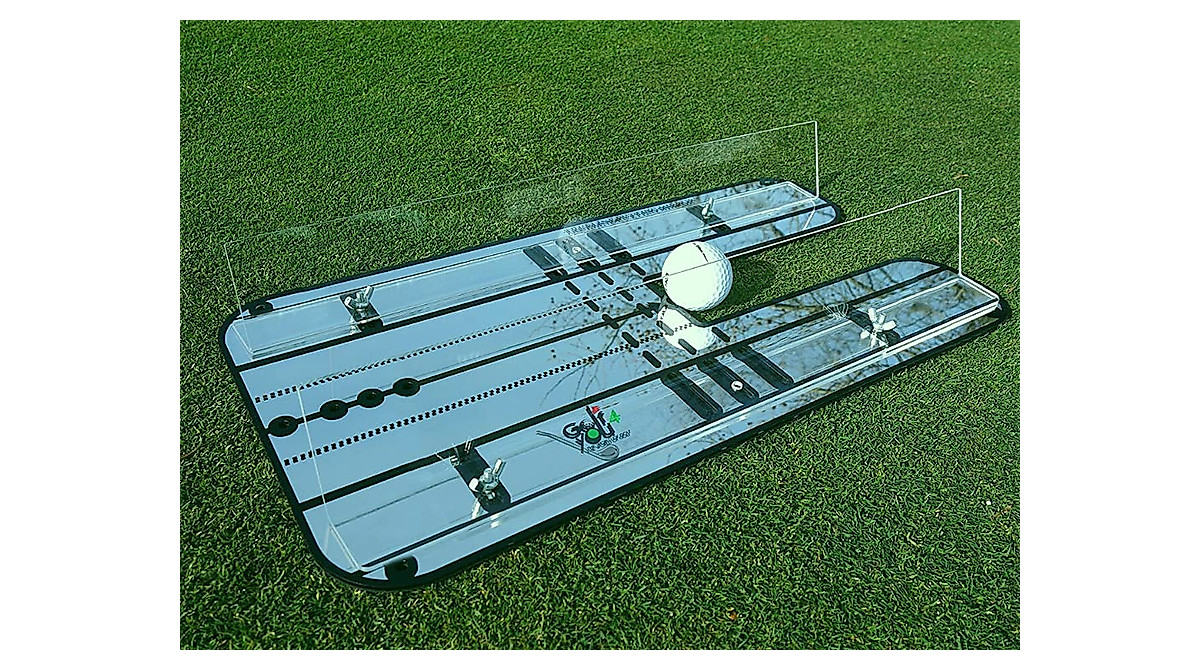 Premium Golf Alignment Mirror for Perfect Putting Practice