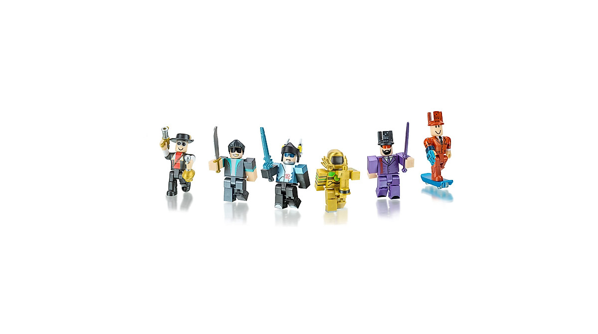 Roblox 15th Anniversary Gold Action Collection - 6 Iconic Developer Figures
