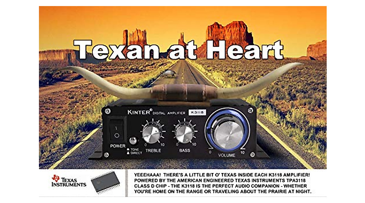 Kinter K3118 Mini Class D Amplifier - Compact & Efficient