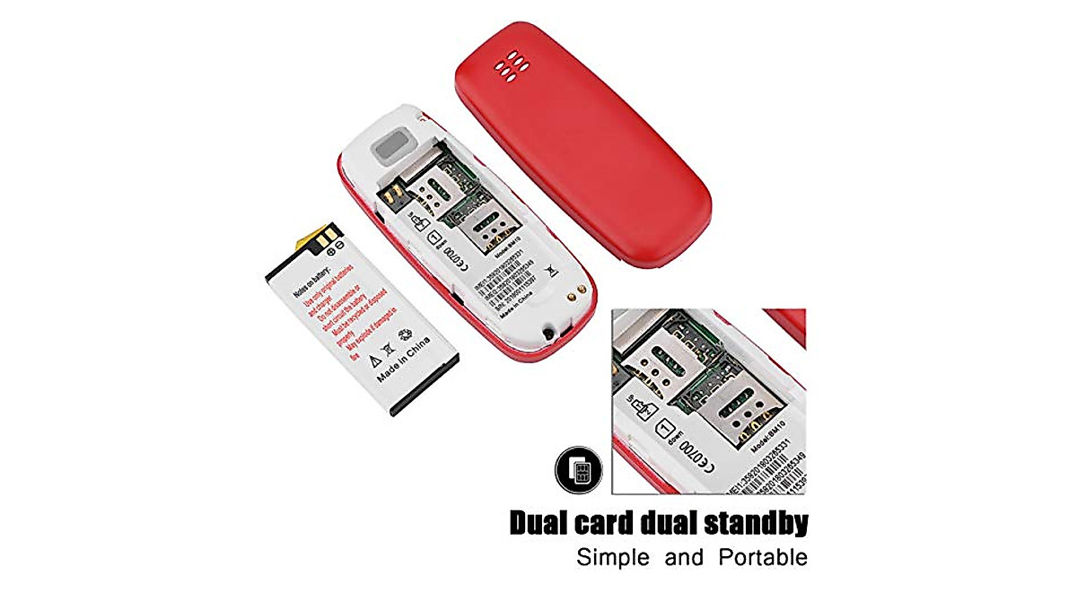 WESE BM10 Mini Bluetooth Phone - Compact & Portable