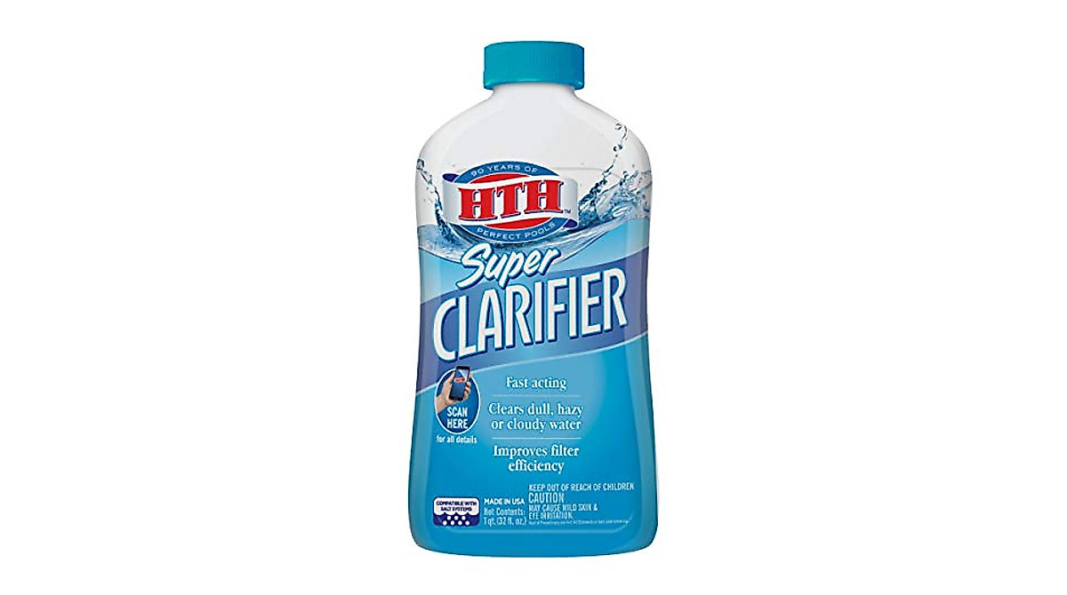 HTH® Super Clarifier 1L , Révélez la clarté éblouissante de votre piscine