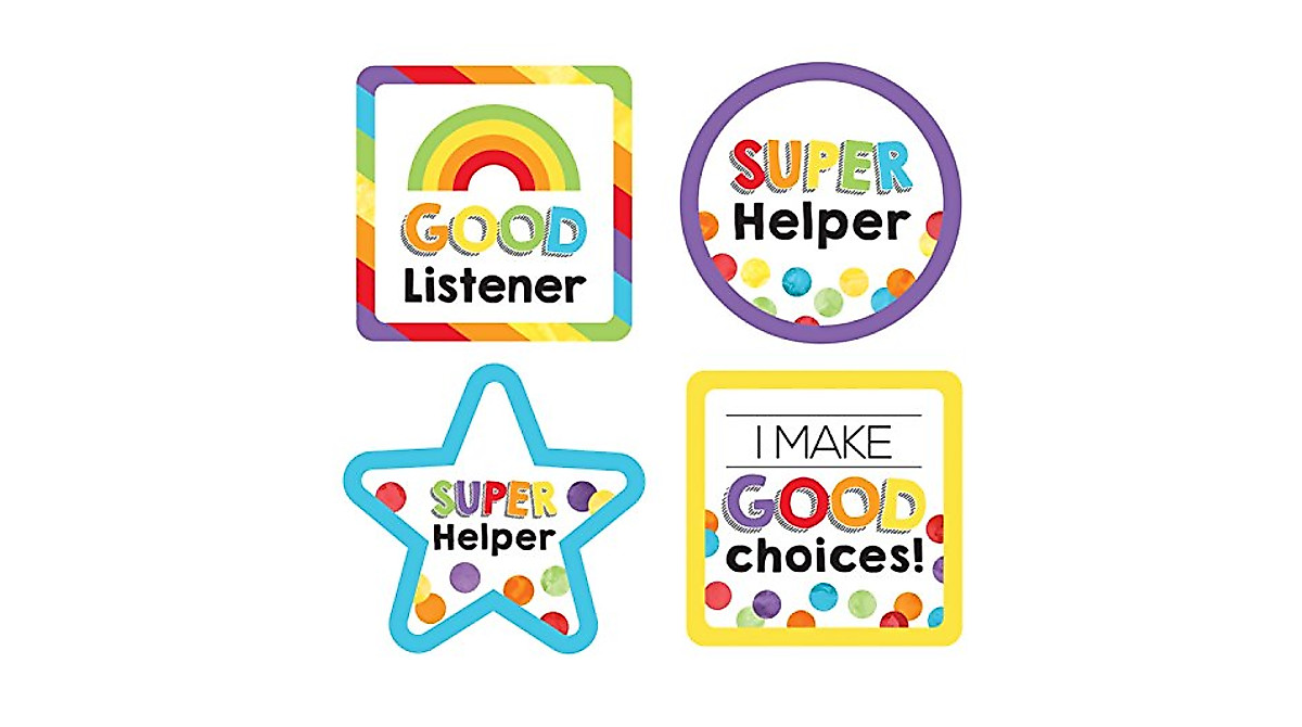 Carson Dellosa Celebrate Learning Motivational Sticker Pack, 72 ...