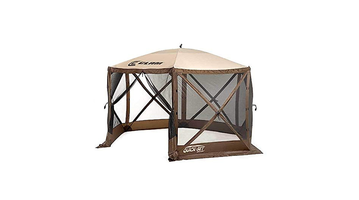 CLAM Quick-Set Escape Portable Gazebo - Fast Setup & UV Protection
