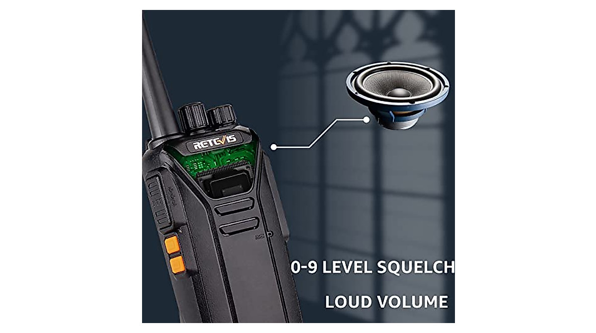 Retevis RT27 Walkie Talkies: Pro 2-Way Radios w/ Shoulder Mic