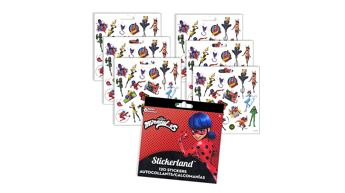 Miraculous Ladybug Activity Bundle - Fun Stickers & More