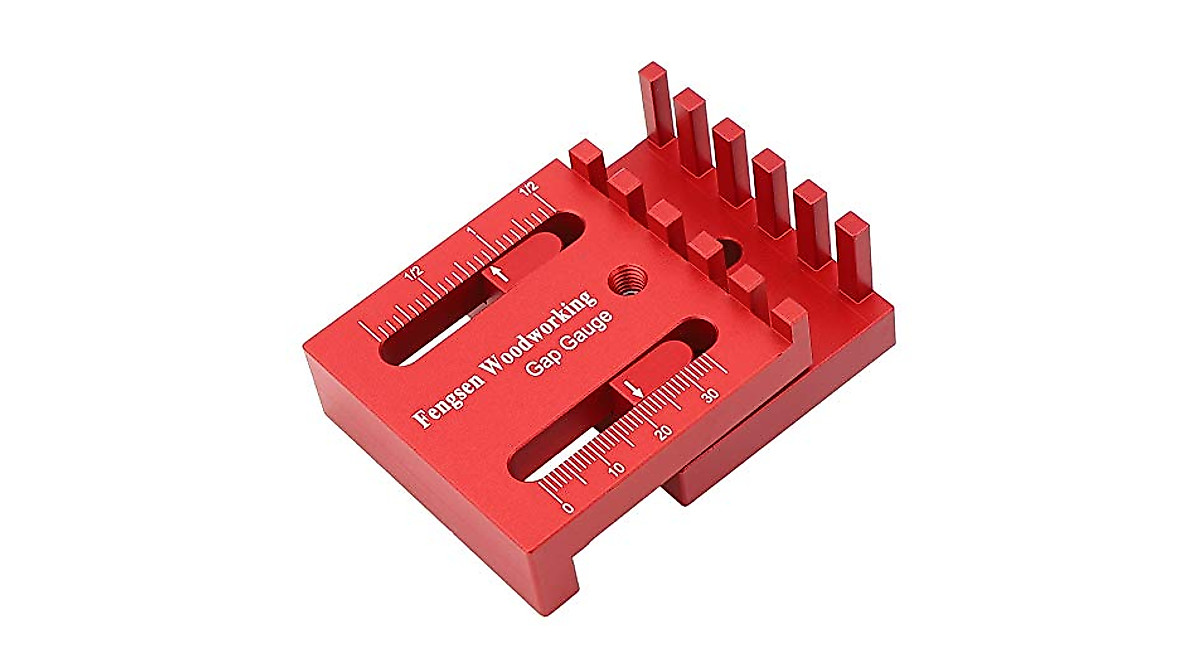 Depth Measuring Ruler for Woodworking - Precise Aluminum Alloy Gauge