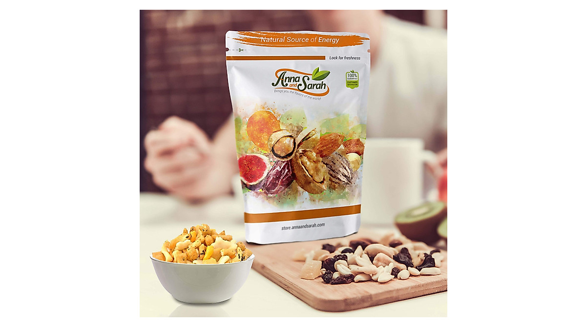 Anna and Sarah Oriental Rice Crackers - 2 Lbs Resealable Bag