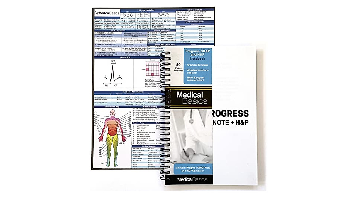 Medical Progress & H&P Notebook - 50 Templates for Efficient Documentation