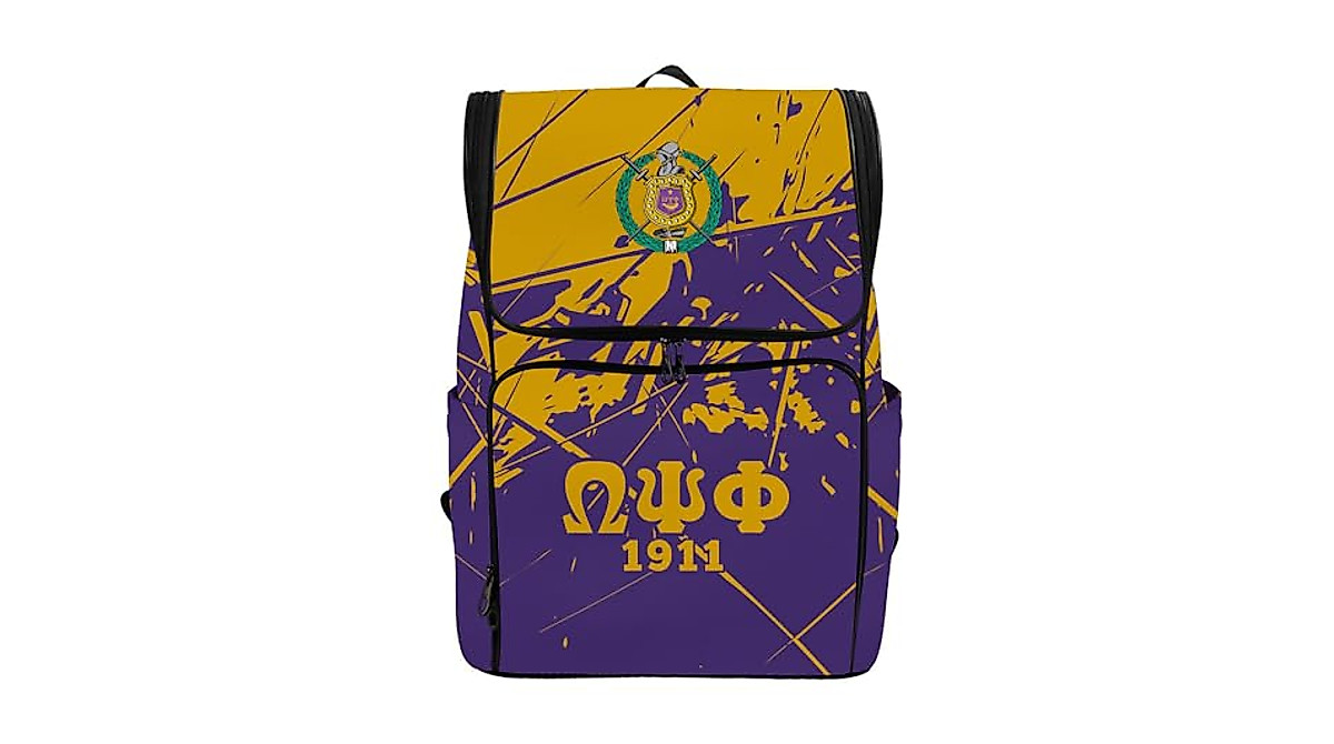 Omega Psi Phi Backpack - Official Fraternity Gear