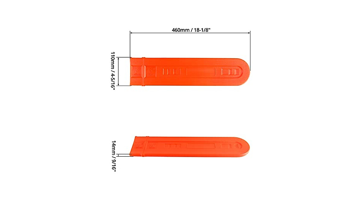 QWORK Chainsaw Chain Covers - Durable 3 Pack