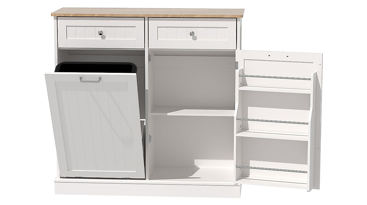 AHB 13 Gallon Tilt Out Cabinet for Organized Kitchens