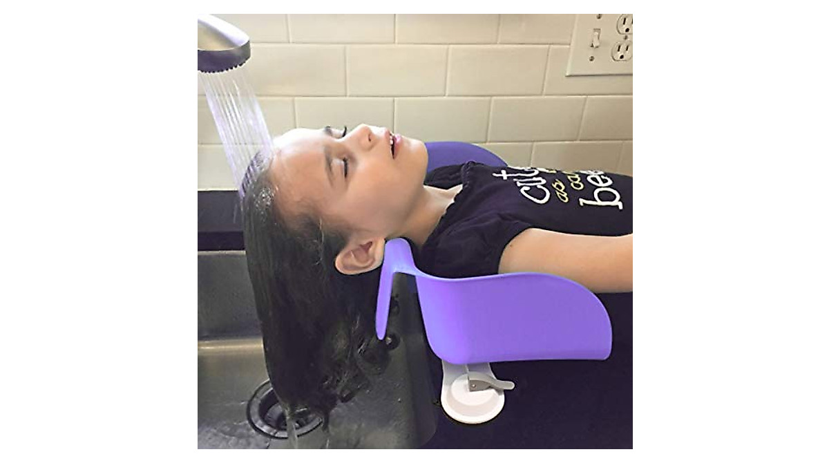 Portable Hair Wash Basin for Kids - Stress-Free Haircuts & Rinsing