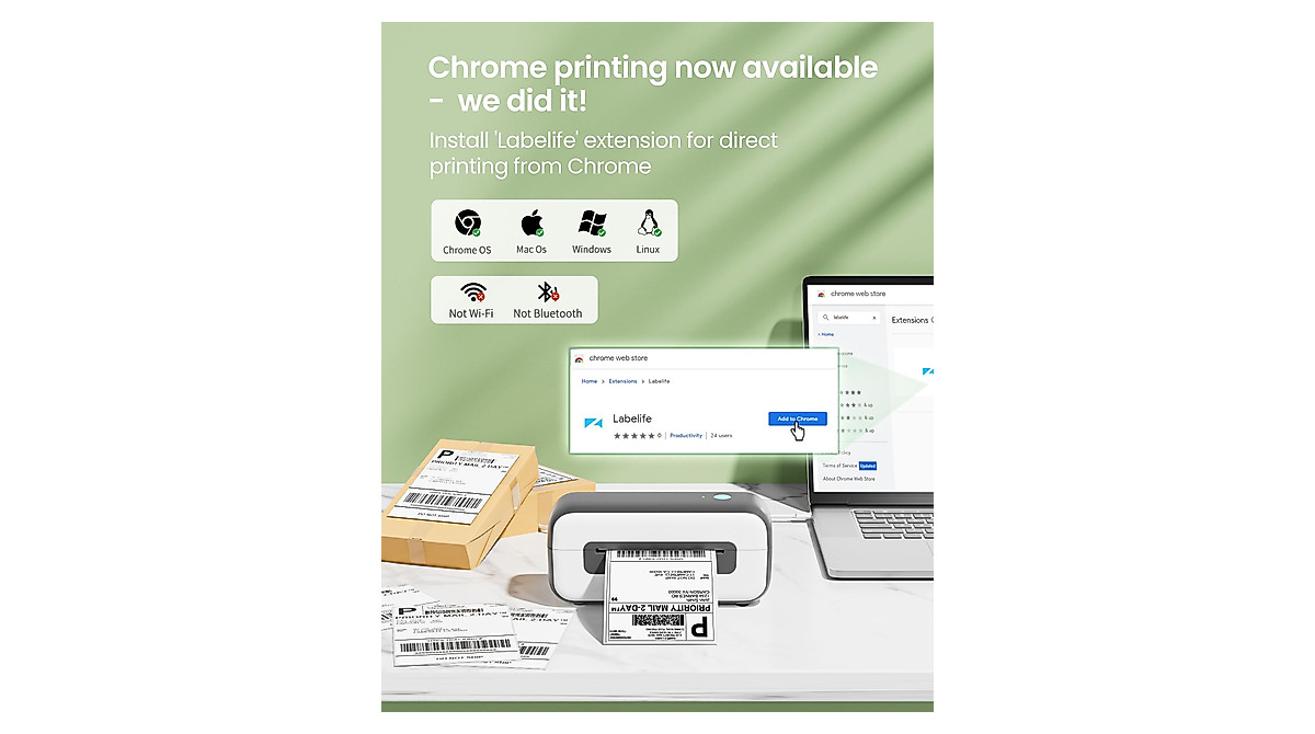 Fast Itari Thermal Label Printer for Small Businesses
