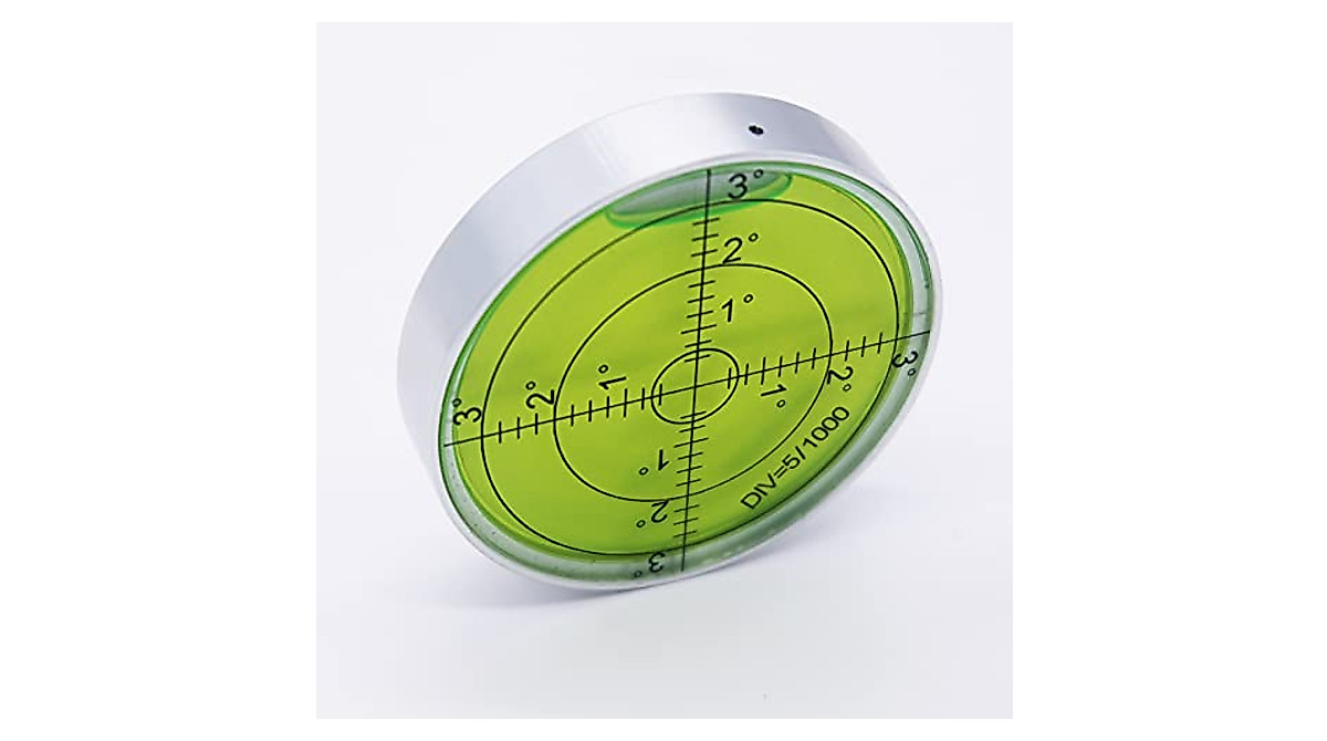 High Precision Aluminium Bubble Level - 2.4 Inch for Accurate ...