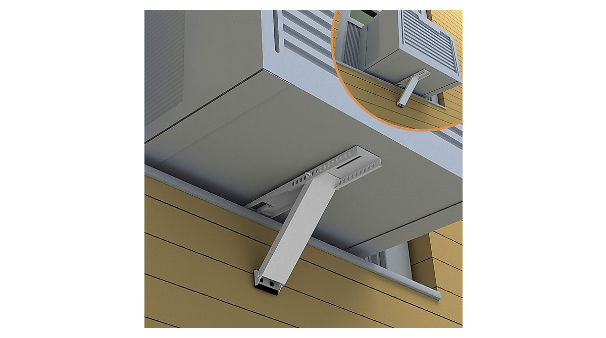 Heavy Duty Window AC Support Bracket for 9000-22000 BTU Units