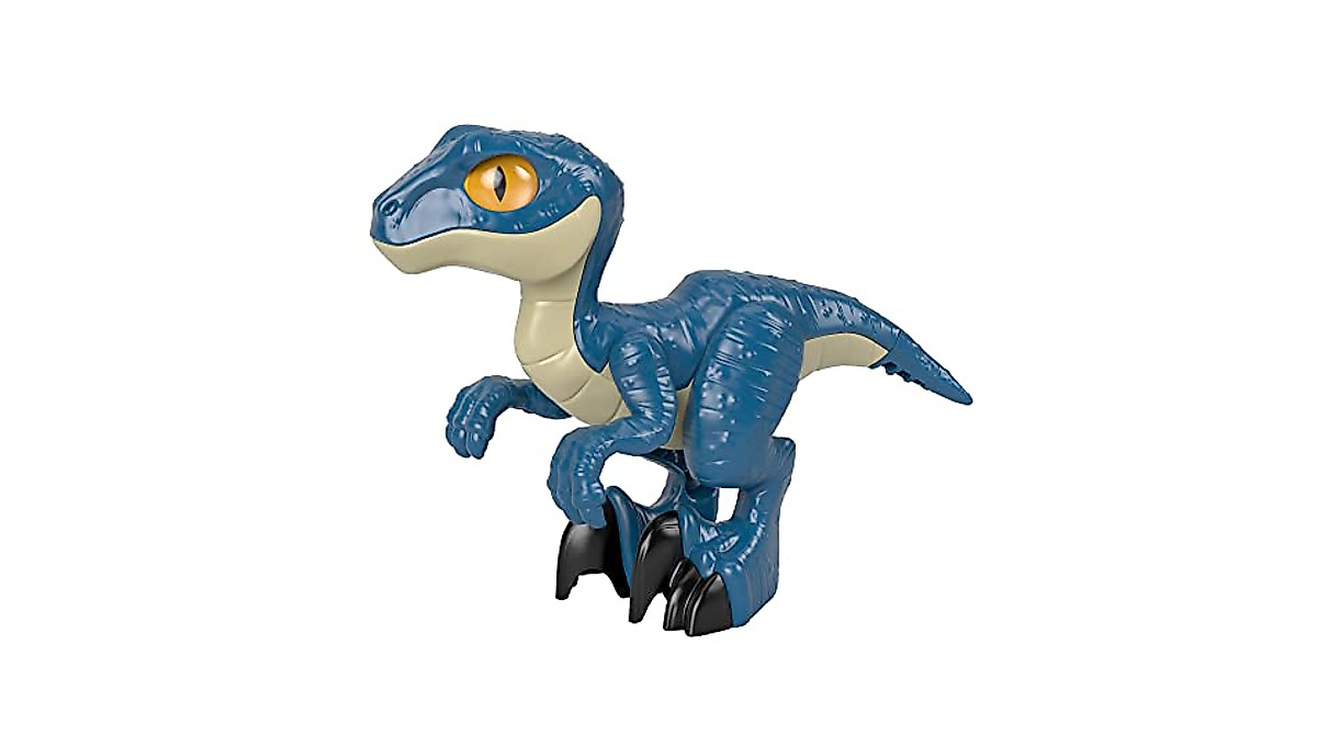 Jurassic World Raptor XL Dinosaur Toy for Kids Ages 3+ | Imaginext