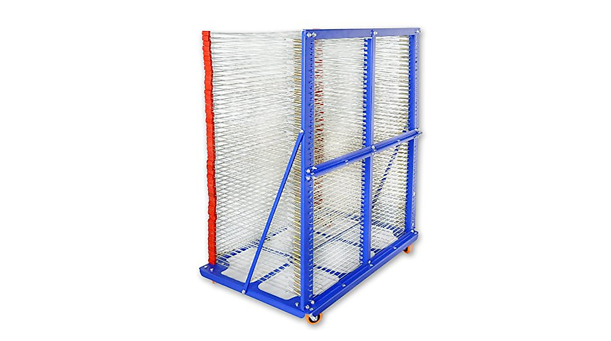 INTBUYING 50-Shelf Art & Screen Printing Drying Rack
