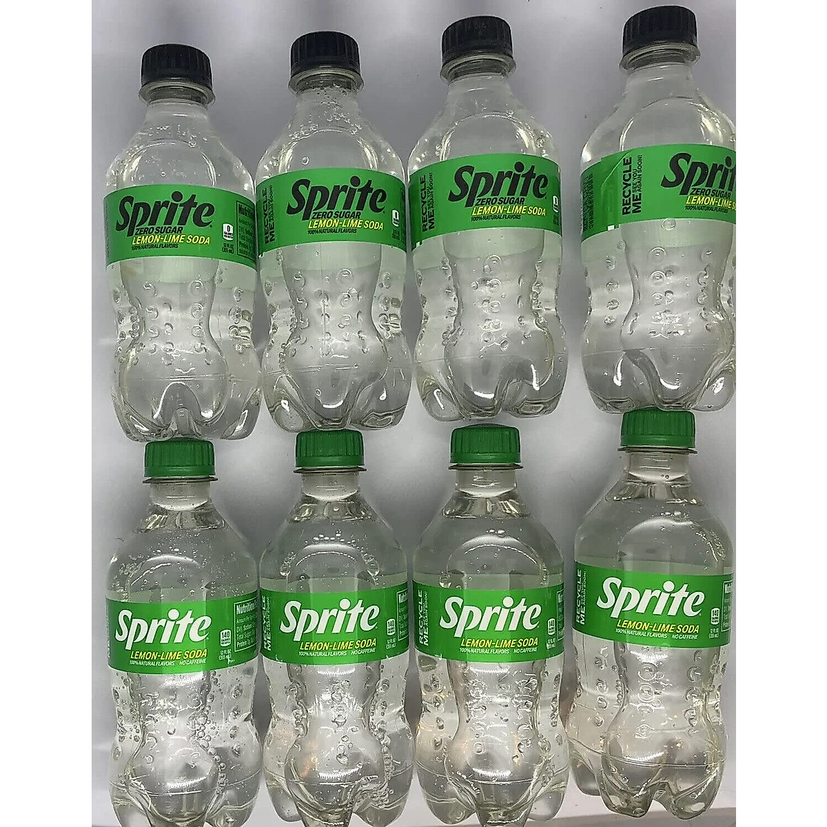 Sprite Lemon Lime Soda & Zero Sugar - 8 Pack Bottles