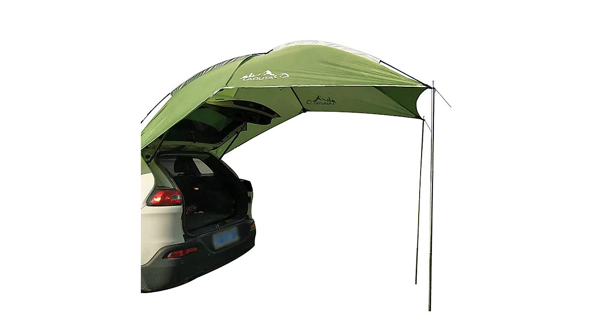 DYRABREST Car Tailgate Tent Canopy – Leak-Proof 110x74 SUV Shade