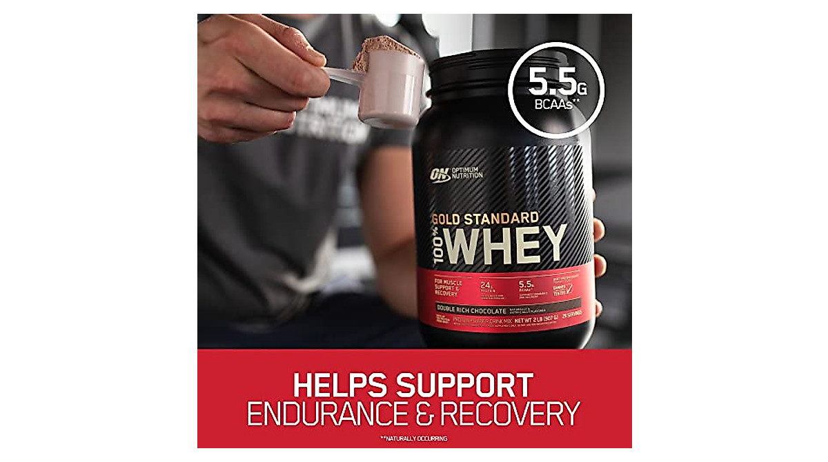 Optimum Nutrition Gold Standard Whey Protein - Double Rich Chocolate