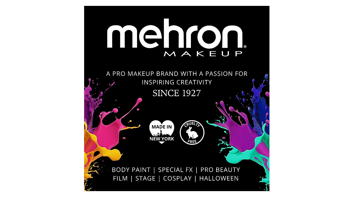 Mehron Makeup Paradise AQ Face & Body Paint - Light Blue