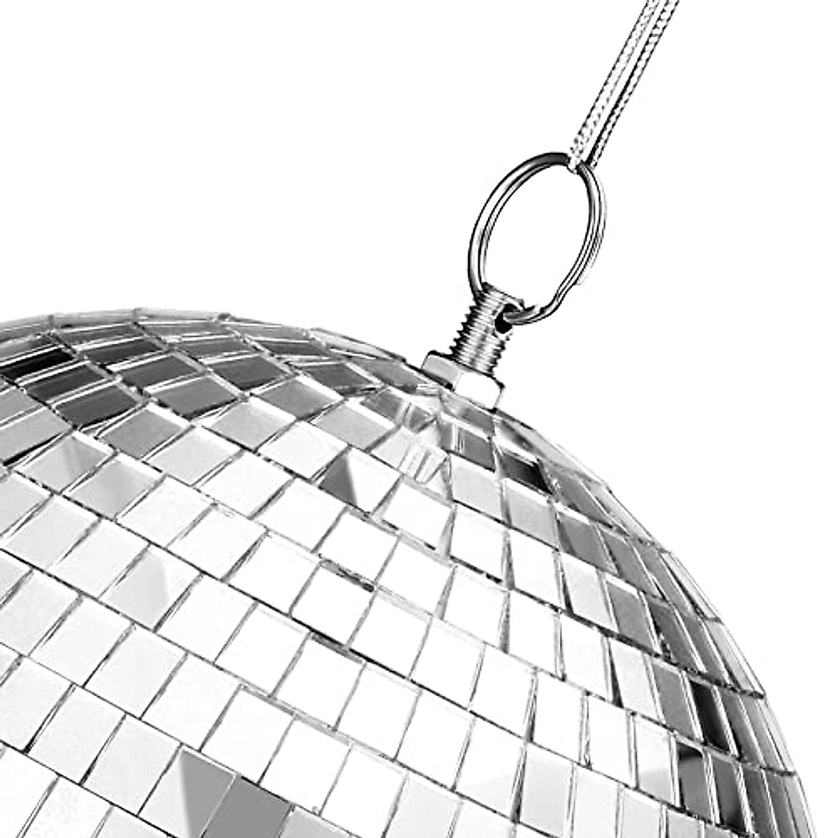 40 Pack Silver Mirror Disco Balls for Party & Decor