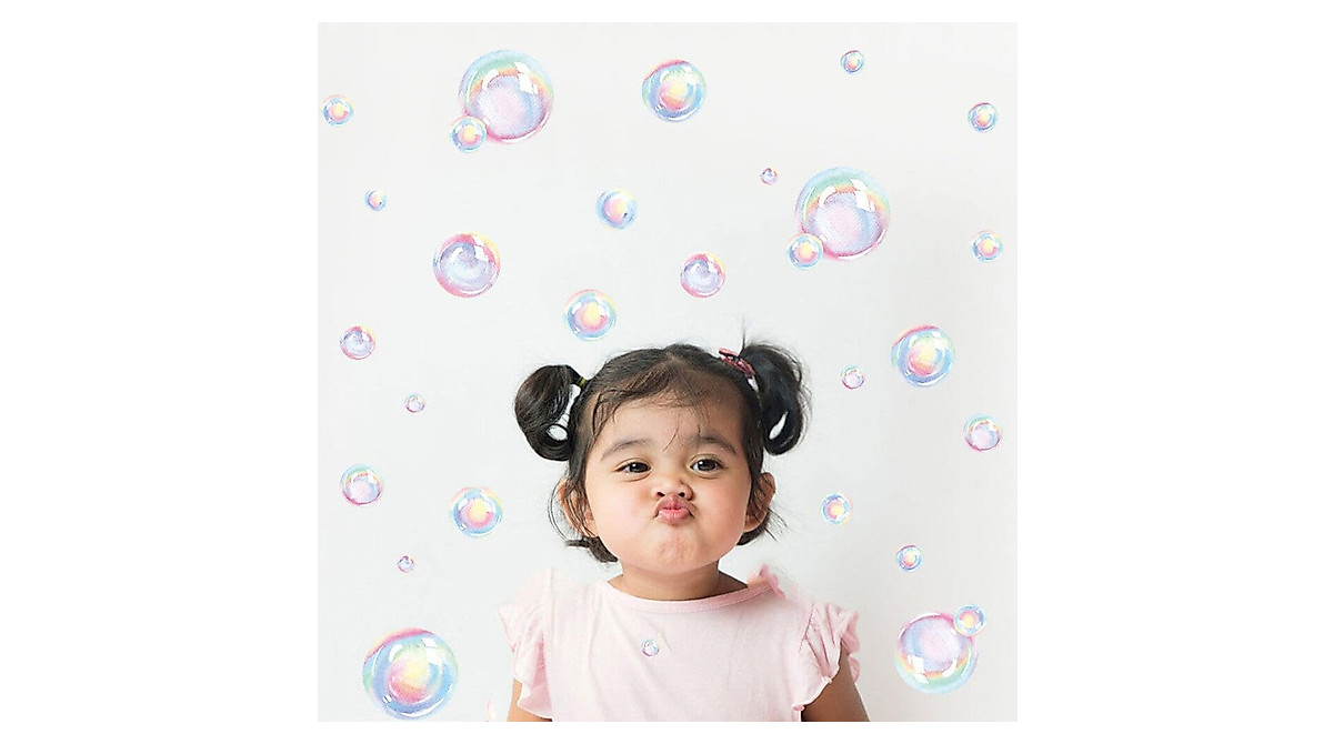 Uonlytech Under The Sea Bubble Wall Decals for Parties