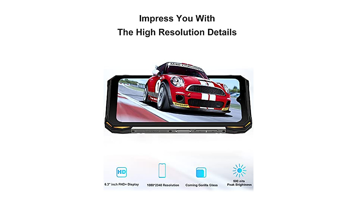 DOOGEE S89 Rugged Smartphone - 12000mAh Battery, IP68