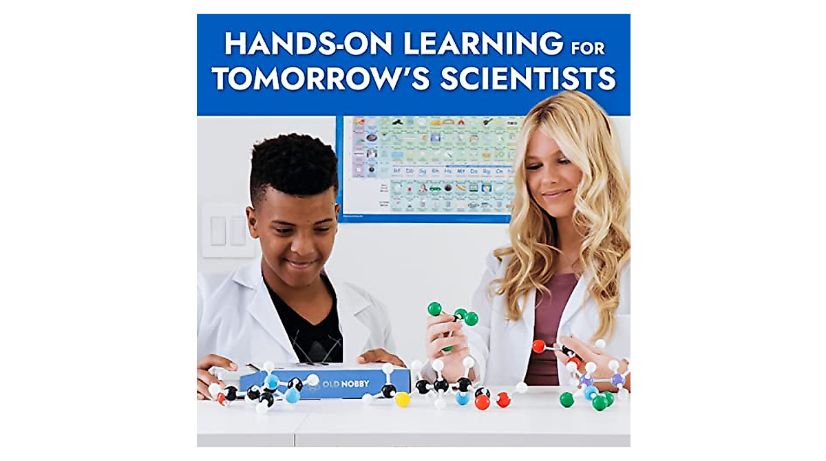OLD NOBBY Organic Chemistry Model Kit - 239 Pieces