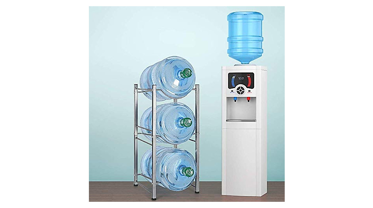 3-Tier Water Cooler Jug Rack for Home & Office