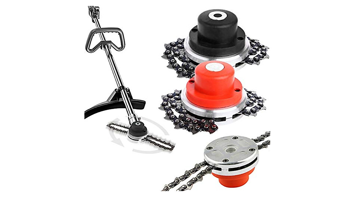 Lawn Mower Chain Grass Trimmer Head - Durable Garden Tool Accessory