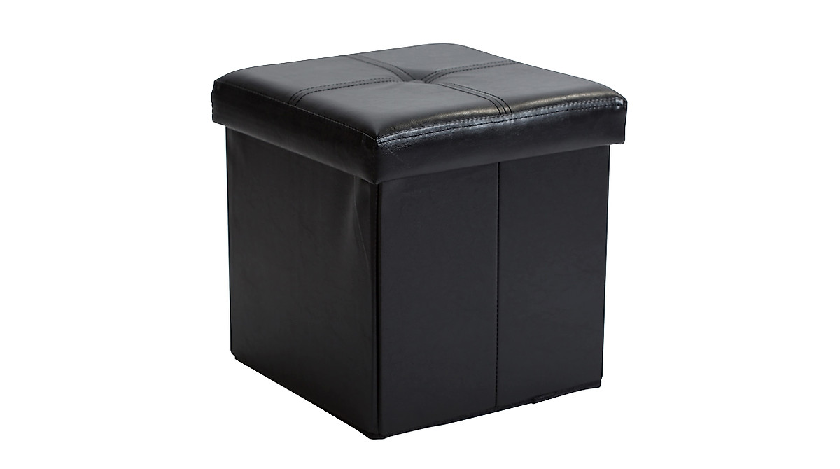 Photo inspiration: Simplify Faux Leather Cube Storage Ottoman Photo Inspiration
