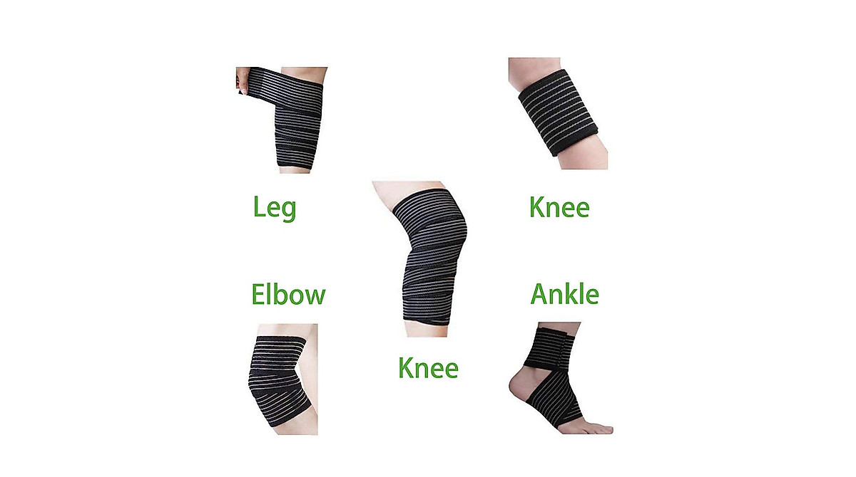 Elastic Compression Knee Brace Support for Sports & Injury Relief
