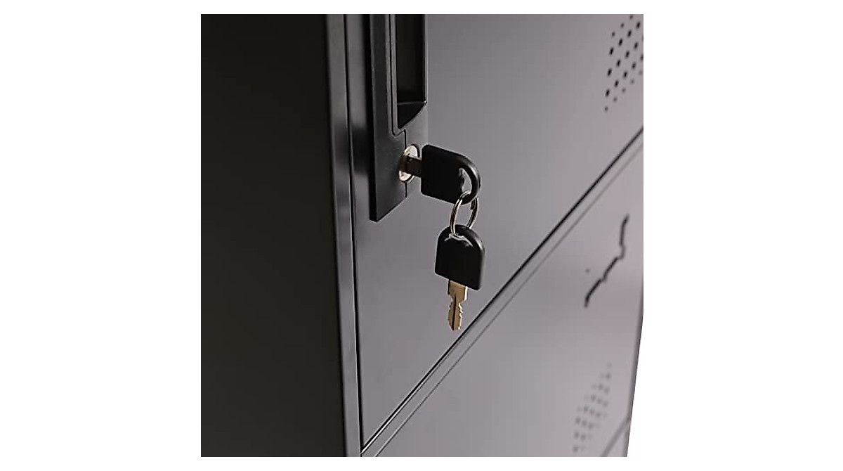 Stackable Metal Locker Cabinet - Secure and Spacious