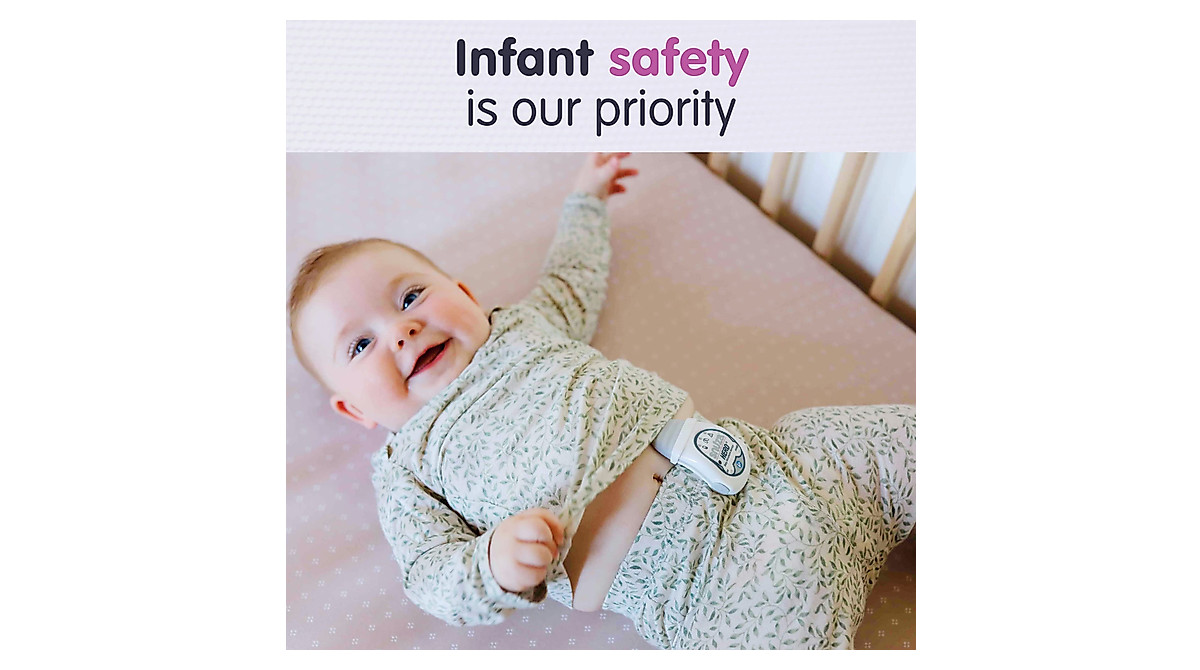 SNUZA Hero Baby Movement Monitor - Portable & Wearable Safety Device
