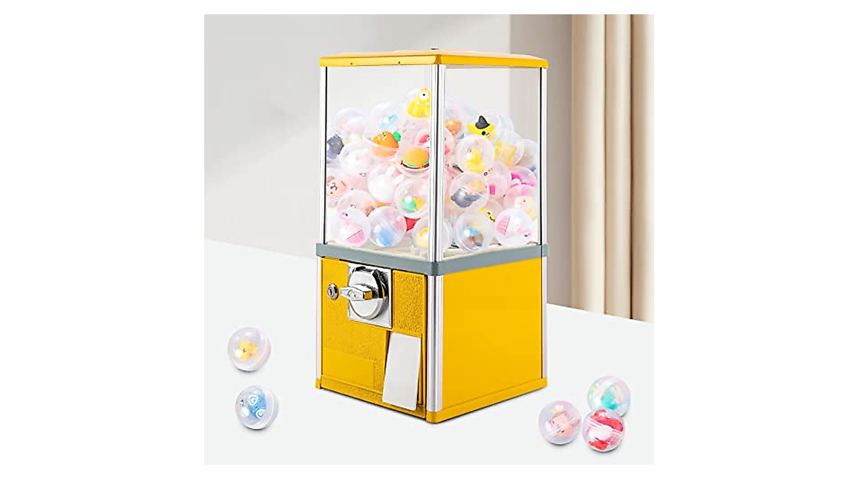 Big Capsule Gumball Vending Machine - Bright & Fun