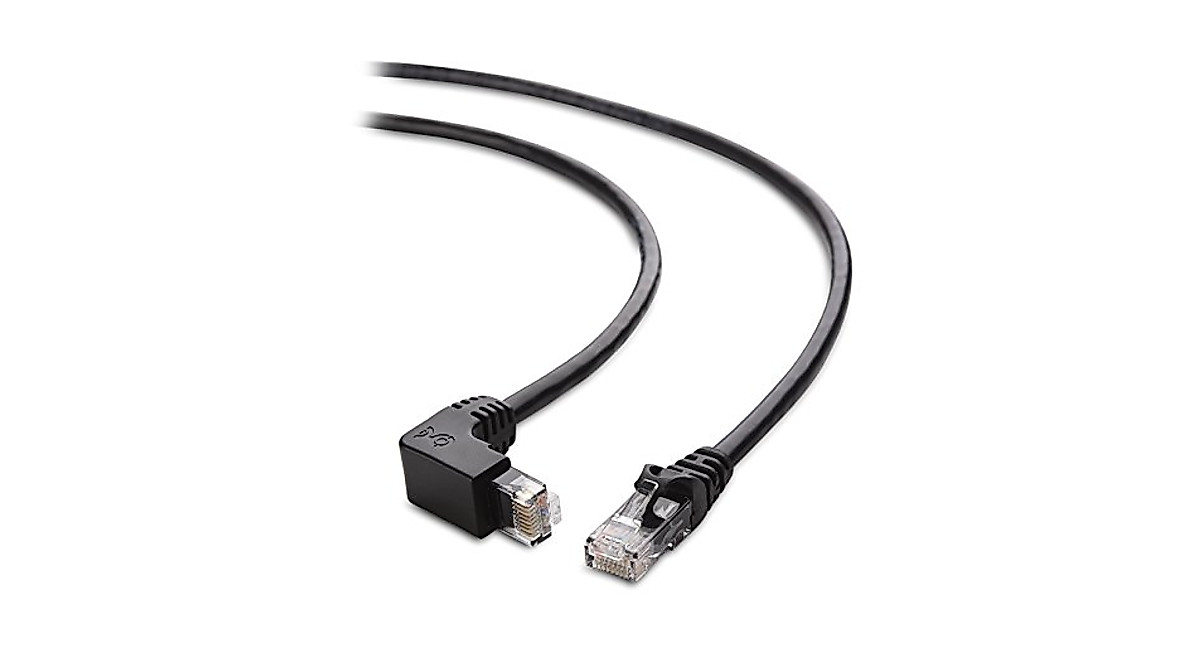 Cable Matters 10Gbps Cat 6 Right Angle Ethernet Cables