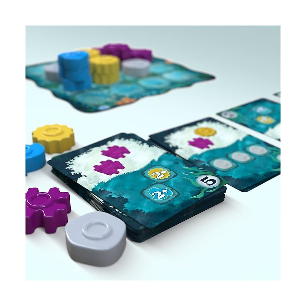 Reef Board Game Second Edition - Fun Family Strategy Game for Kids & Adults