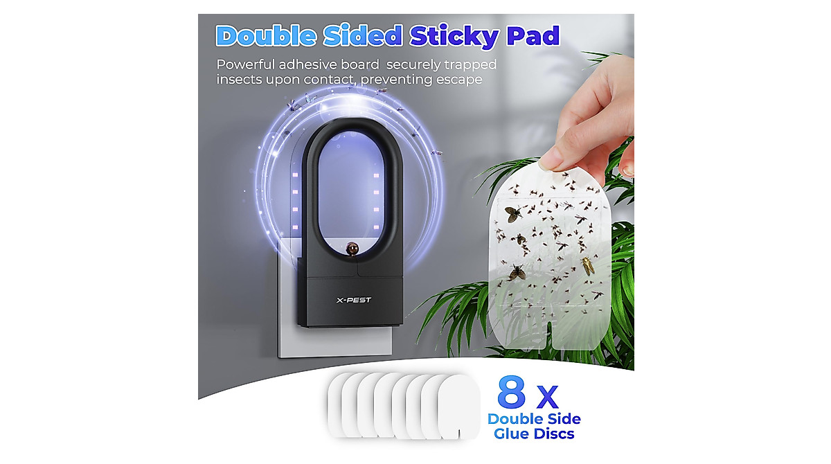 X-PEST Flying Insect Trap 2 Pack | Easy Indoor Bug Control