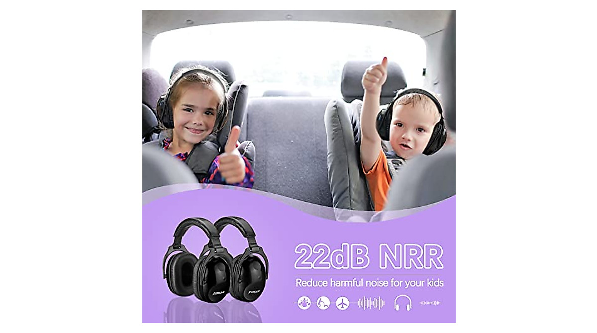 ZOHAN Kids Ear Protection: Noise Cancelling 3 Pack