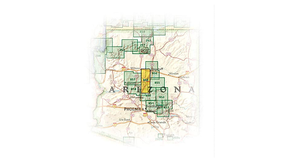 Explore Sycamore Canyon with National Geographic Map